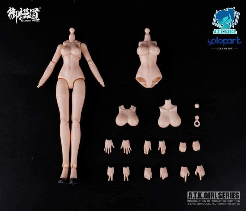 Modèle oriental Mimido Atkgirl 1/12 échelle Pvc Abs modèle en plastique 4 Holy Beasts exclusif Body Pack Japon