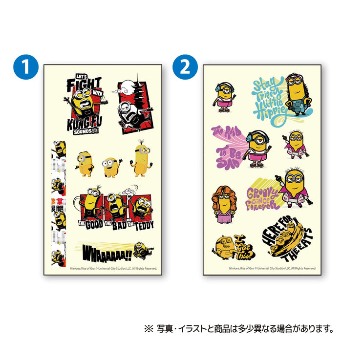 TAKARA TOMY ARTS Minions Body Sticker 20er Box Candy Toy