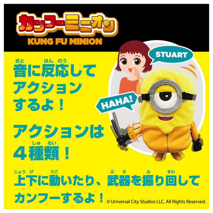 Takaratomy Arts Minions Kung Fu Stuart Spielzeug