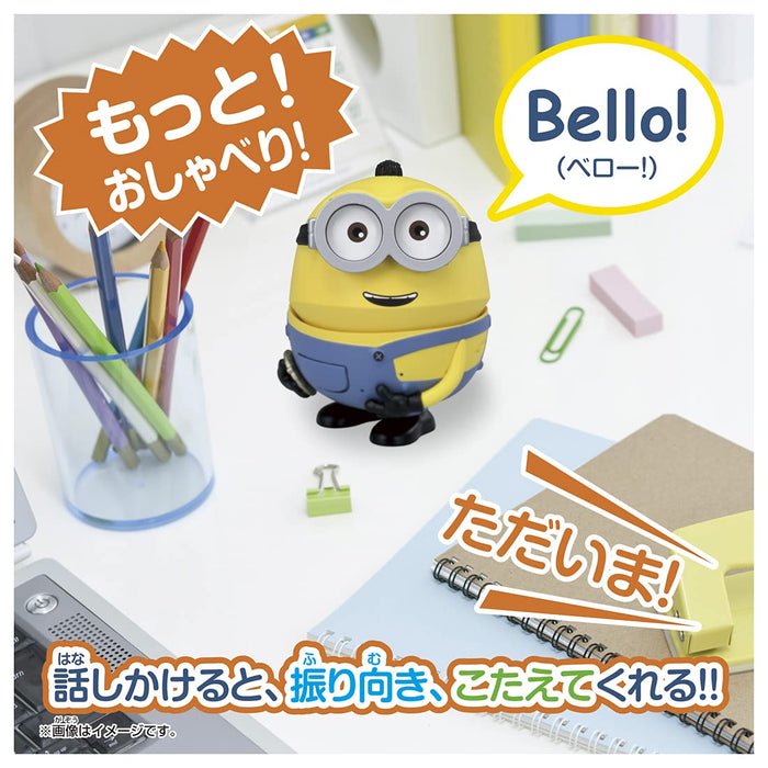 Takara Tomy Minions Plus! Mugissement! Jouet de personnage Minion Otto Minions fabriqué au Japon