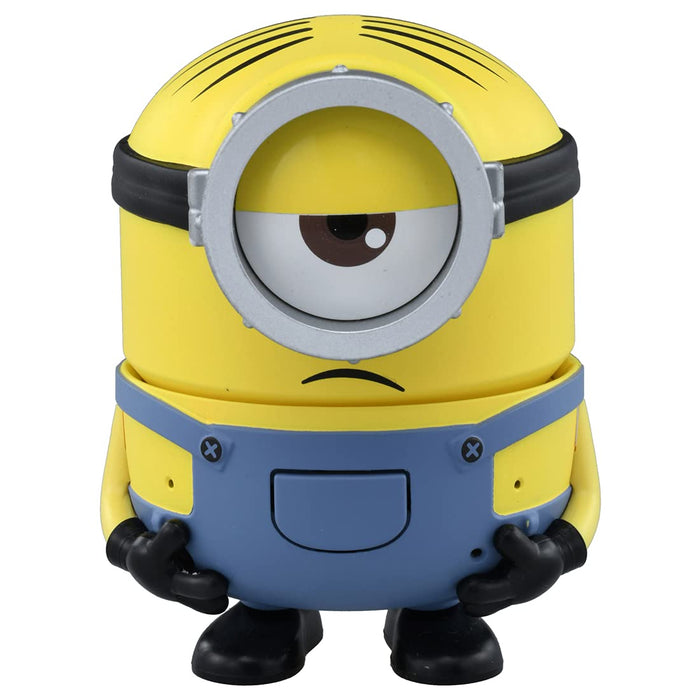 Takara Tomy Minions More! Bellow! Minion Stuart - Minions Character Toy - Made In Japan