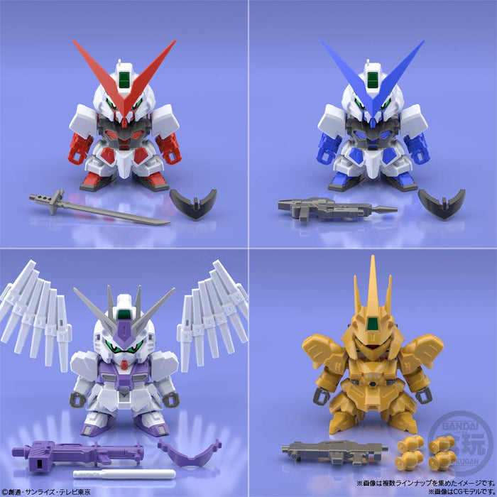 BANDAI CANDY 290636 Mini-Pla Gundam Build Divers Great Shock Gundam 1 Boîte 10 Pcs. Régler