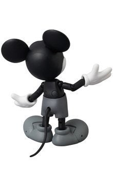 MEDICOM Maf-51 Miracle Action Figure Disney Mickey Mouse Black & White Version
