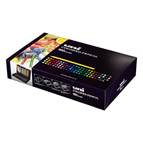 Ensemble de 100 crayons de couleur Mitsubishi Color Pencil Uni
