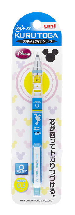 MITSUBISHI PENCIL Uni Kuru Toga Mechanical Pencil 0.3Mm Disney Donald Duck