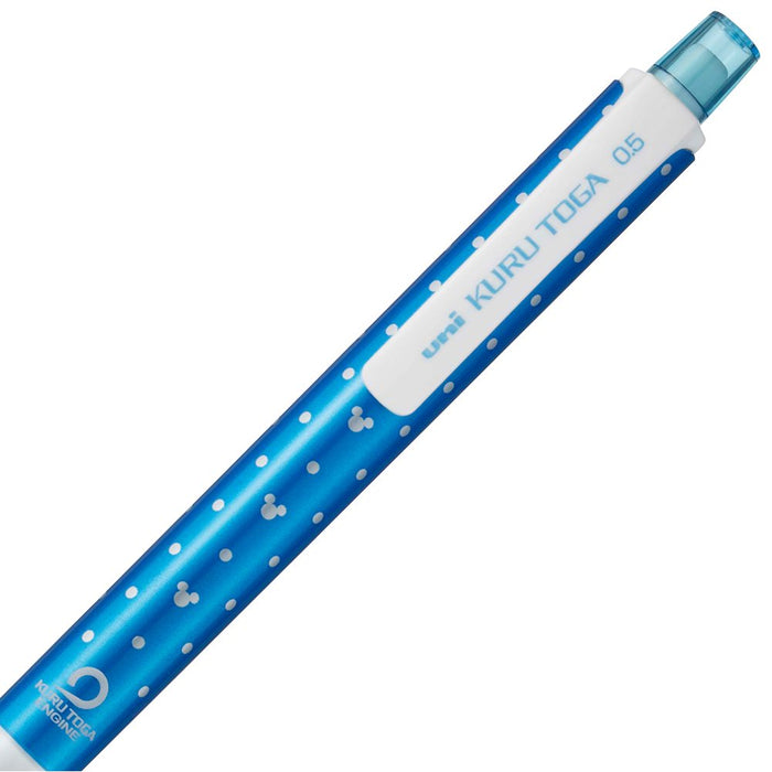 MITSUBISHI PENCIL Uni Kuru Toga Mechanical Pencil 0.5Mm Disney Mickey Mouse Blue