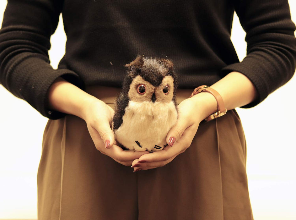 YOSHITOKU Plüschpuppe Land Animal Friends Horned Owl