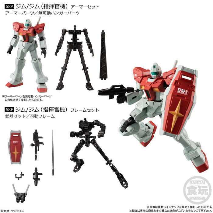 Bandai Mobile Suit Gundam G Frame Fa Uc 0079 Sélection commémorative Boîte de 10 pièces