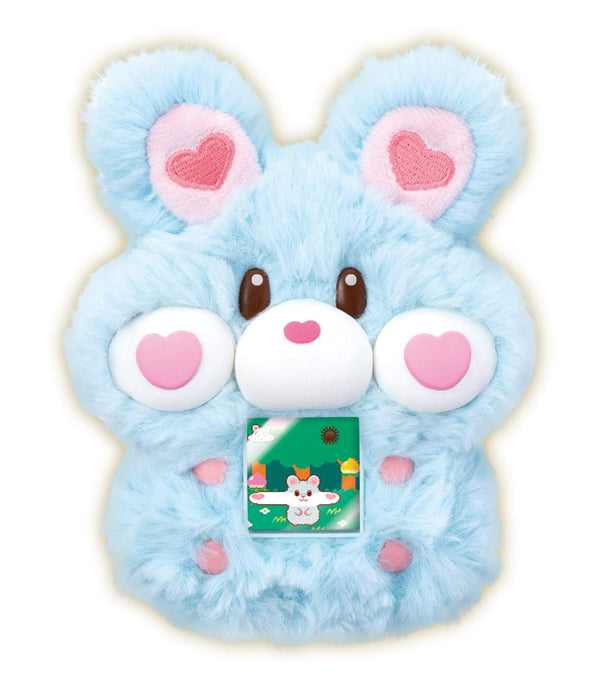 Sega Toys Mocchimaruzu Hamster Cotton Blue Mocchifuwa Pet Japanese Cotton Squishy