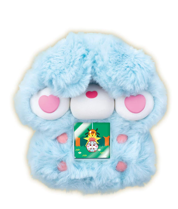 Sega Toys Mocchimaruzu Hamster Cotton Blue Mocchifuwa Pet Japanese Cotton Squishy