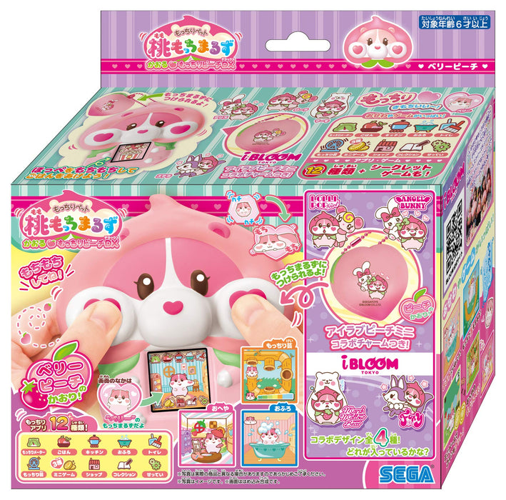 Sega Toys Mocchiri Pet Momochimaruzu Kaoru Mocchiri Peach Dx Japanese Soft Squishy