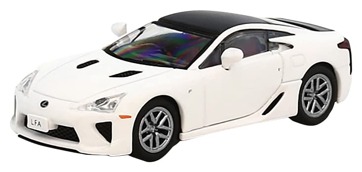 Model 1 1:64 Lexus Lfa Whitest White Finished Product - Japan