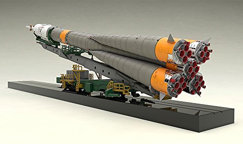 GOOD SMILE COMPANY Moderoid 1/150 Soyuz Rocket & Transport Train Plastic Model