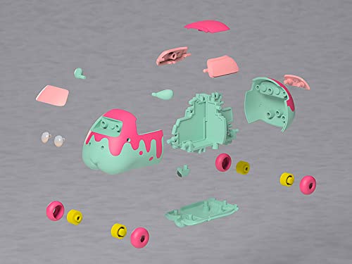Good Smile Company Moderoid Molcar Zombie Shiromo Jouets en plastique japonais Kits de modèles en plastique