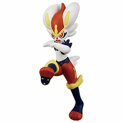 Monster Collection Pokedel-z Ash Vs Go Lucario : Cinderace Character Toy