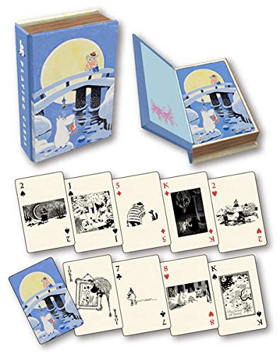 ENSKY Spielkarten Mumin Antique Book Cover Package Winter Ver.