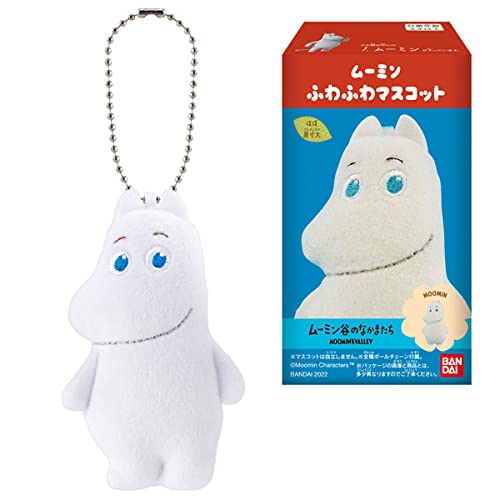 Moomin Fluffy Mascot 12 Pieces Box (Shokugan)