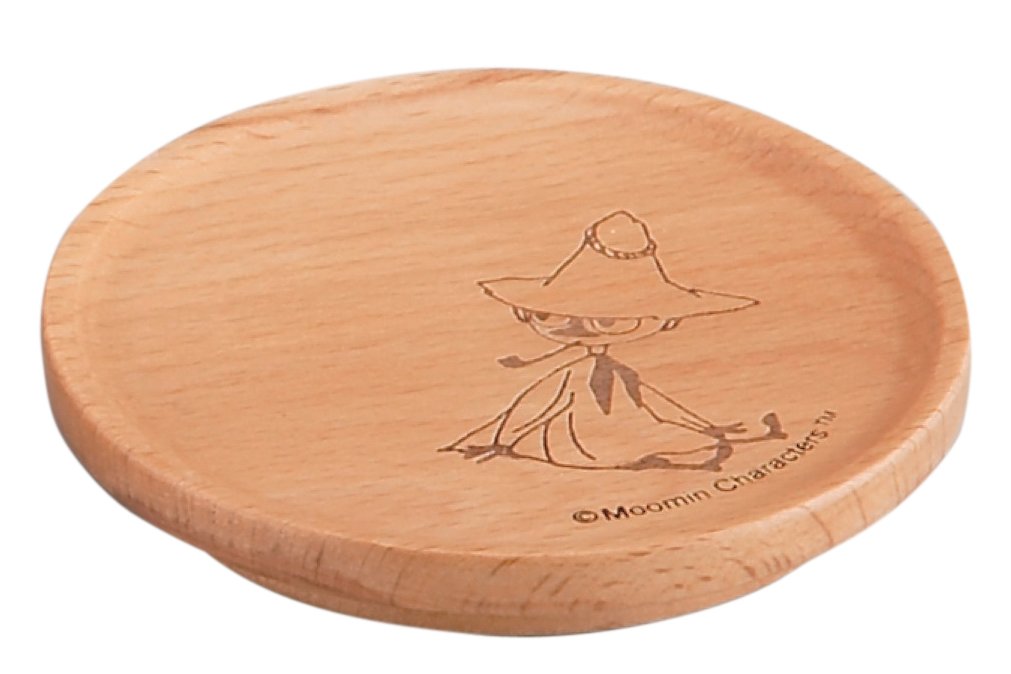 YAMAKA Mug Moomin avec sous-verre en bois Snufkin