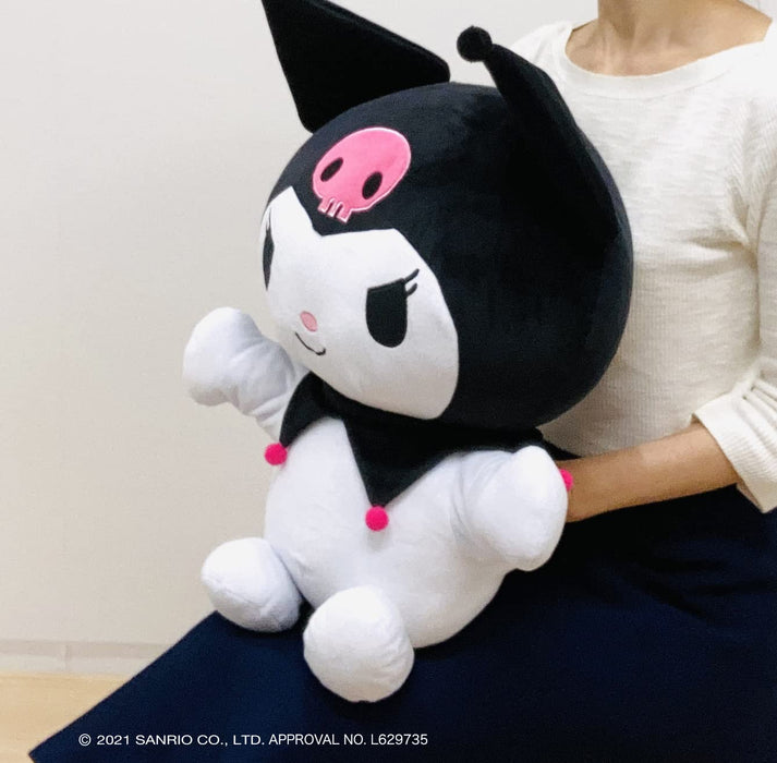 MORISHITA Papepi Puppet Hug Pillow Sanrio Kuromi