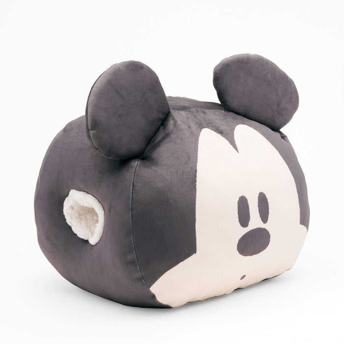 Moripilo Mickey Mouse Cooling Black Cushion 44X30X22cm Pillow Made In Japan