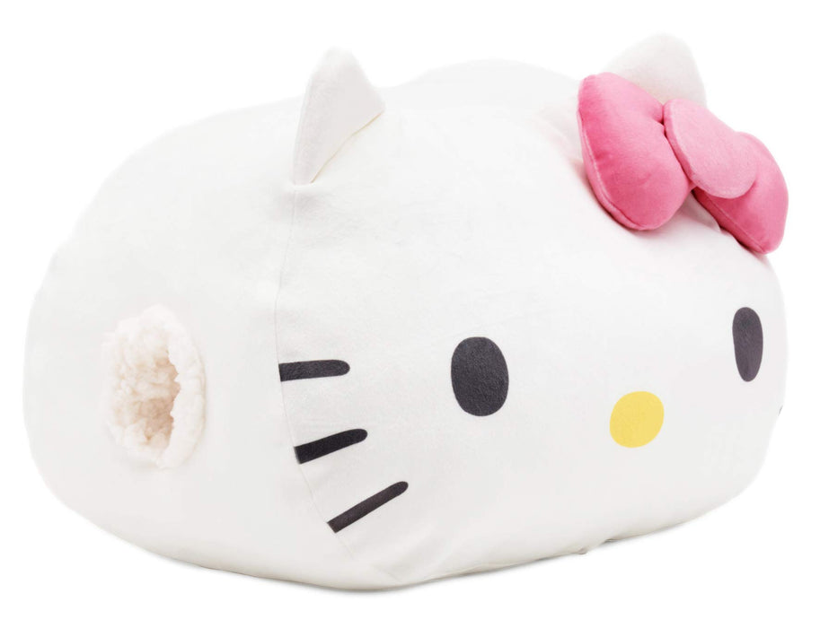 Moripilo Sanrio Kitty Hug Me Cooling White Cushion 30X40cm Japanese Character Cooling Cushion