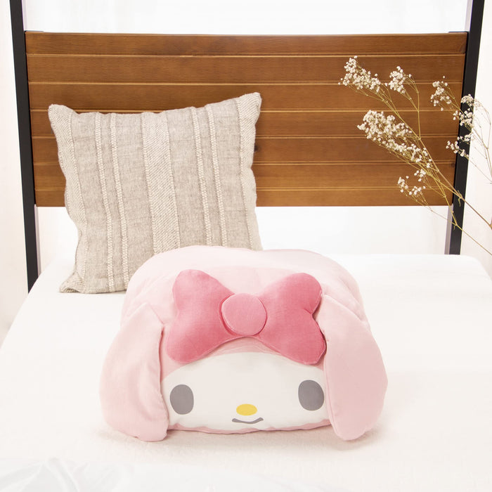 Moripilo Sanrio My Melody Hug Me Cooling Pink Kissen 30 x 40 m Charakterkissen Made in Japan