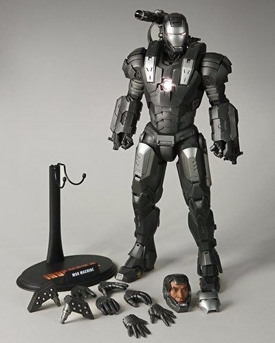 Movie Masterpiece Iron Man 2 War Machine 1/6 Action Figure Hot Toys