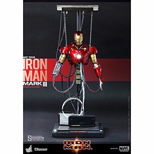 Movie Masterpiece Iron Man Mark 3 Iii Construction Ver 1/6 Diorama Hot Toys