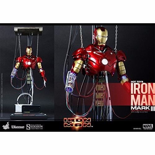 Movie Masterpiece Iron Man Mark 3 Iii Construction Ver 1/6 Diorama Hot Toys