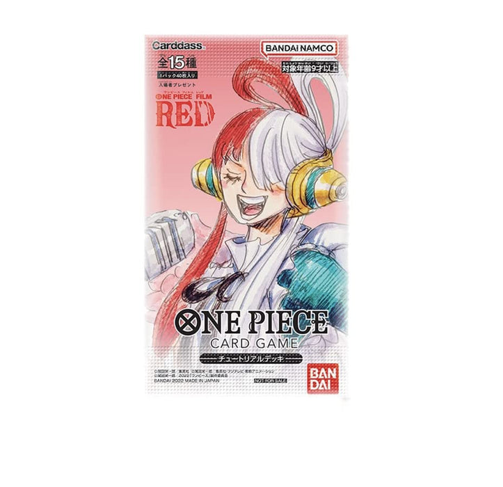 Bandai One Piece Film Red Benefits 2nd Card Game Tutorial Deck Japanese Card Games