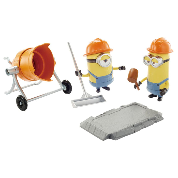 Takara Tomy Movie Scene Assortment Minion Wachawacha Construction Set Japanese Toy Set