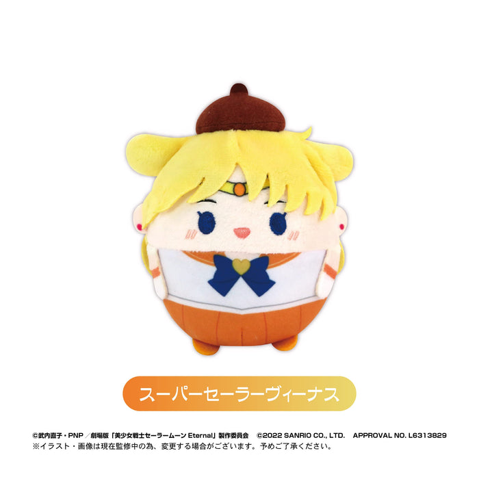 MAX LIMITED Sailor Moon Eternal X Sanrio Characters Collaboration Vol.2 Fuwakororin Plush 6Pcs Complete Box