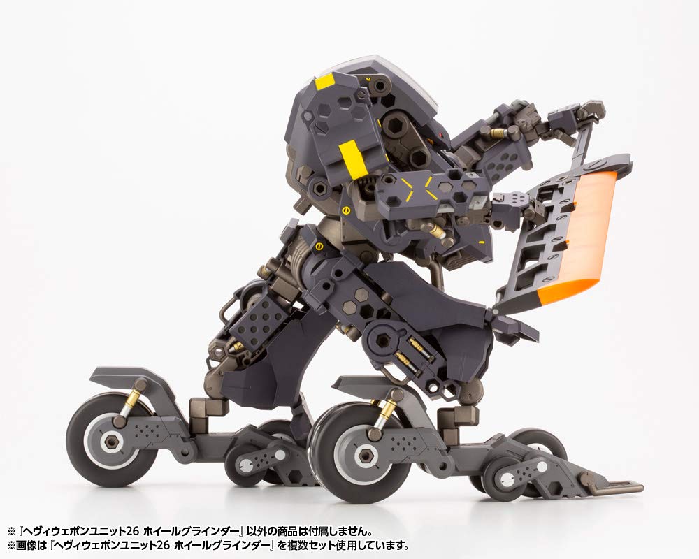 Msg Modeling Support Goods Heavy Weapon Unit 26 Wheel Grinder Total Length 145Mm Non Scale Plastic Model- Japan Figure Store - #1 Bring To You The Best Japanese Goods
