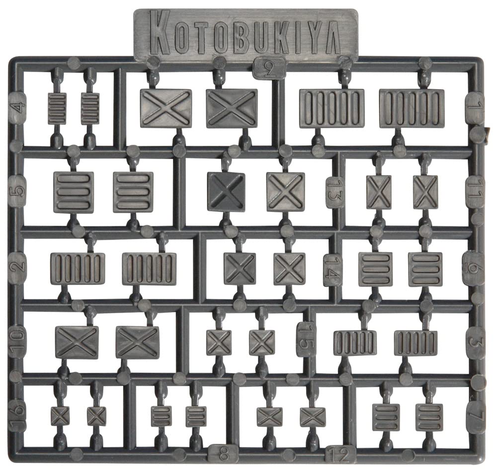 Kotobukiya Msg Square Mold III Non-Scale Plastic Model Support Goods Unit P127