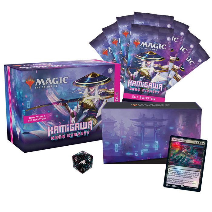Magic The Gathering Magic The Gathering Kamigawa Neon Dynasty Bundle - Card Game Boxes