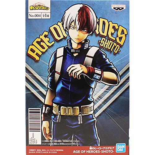 Generisches Produkt Japan My Hero Academia Age of Heroes Shoto Todoroki Anime-Figur Hiroaka Boku Aka Goods Prize Banpresto