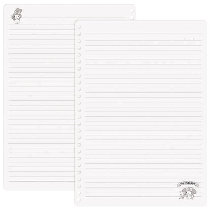 M-Plan My Melody B5 Loose Leaf 26 Holes Notebook | Sanrio Character Goods | Japan Mail Order- Japan Figure Store - #1 Bring To You The Best Japanese Goods