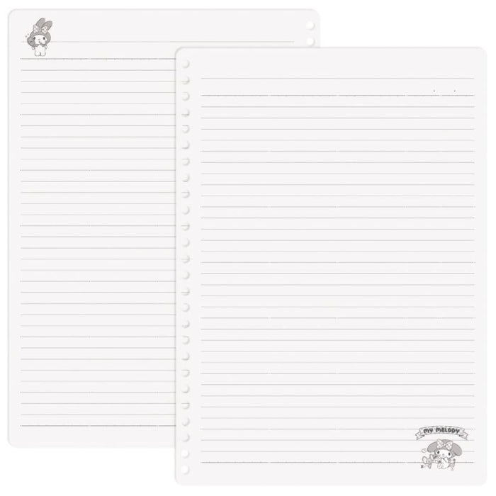 M-Plan My Melody B5 Loose Leaf 26 Holes Notebook | Sanrio Character Goods | Japan Mail Order