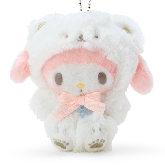 Sanrio  My Melody Mascot Holder (Fluffy Snow Design)