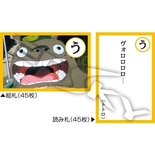 ENSKY 192990 Cartes à jouer japonaises Karuta Mon voisin Totoro
