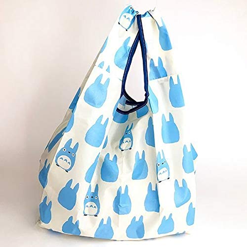 Medium Totoro Pattern Eco Bag w/Storage Bag - Totoro