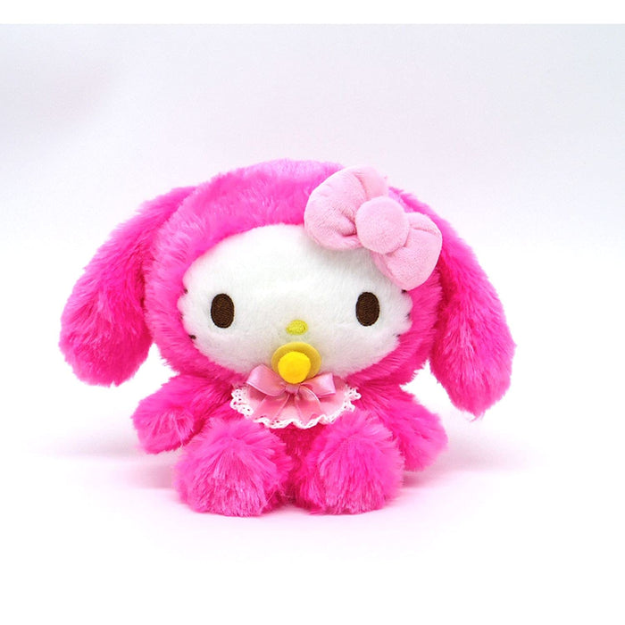 NAKAJIMA Sanrio Fuwakuta Baby Plush Doll Hello Kitty