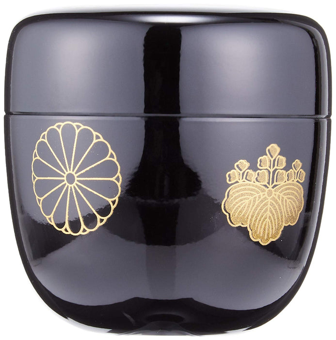 Nakatani Brothers Shokai Yamanaka Lacquerware 2.2 Jujube Black Kodaiji Maki-E 33-4805 Japan