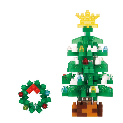 Nano Block Christmas Tree Nbc_369- Japan Figure Store - #1 Bring To You The Best Japanese Goods