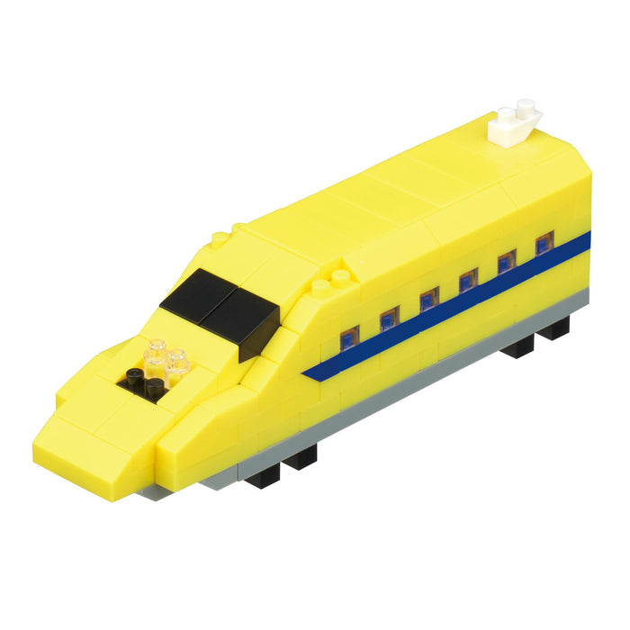 KAWADA Ngt_018 Nanoblock 923 Shinkansen Test Vehicle Doctor Yellow