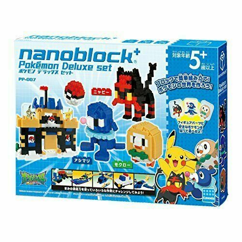 Nanobloc+ Pokemon Deluxe Set Pp-007 - Japan Figure