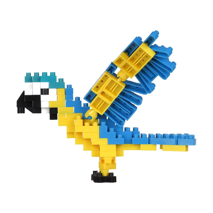 KAWADA Nbc-343 Nanoblock Blue-And-Yellow Macaw