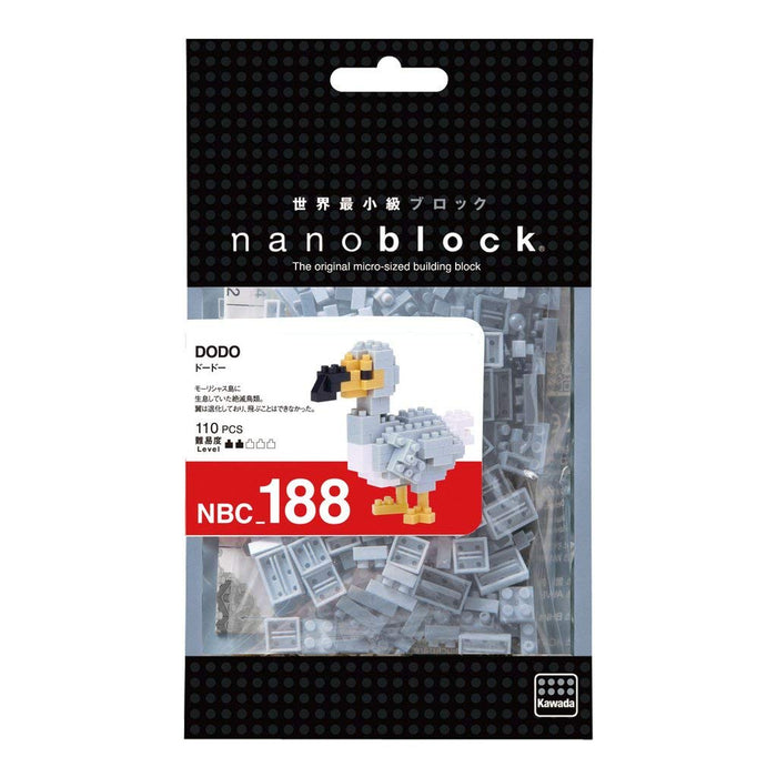 KAWADA Nbc-188 Nanoblock Dodo