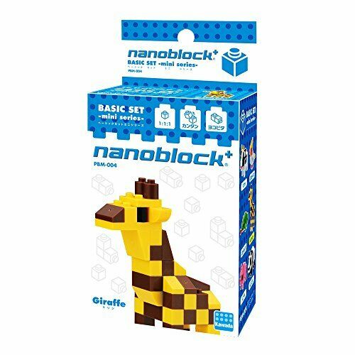 Nanoblock+ Giraffe Pbm-004 - Japan Figure