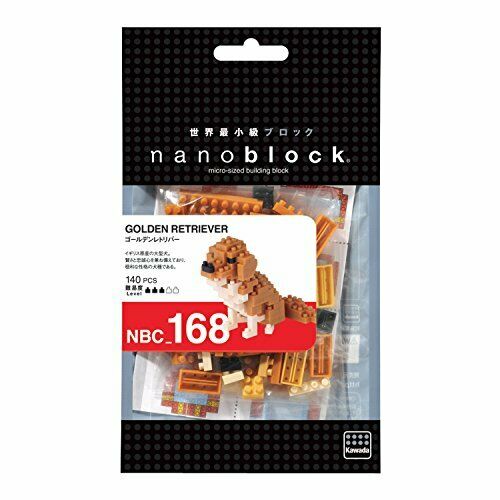 Nanoblock Golden Retriever Nbc_168